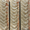 Close-up of French green clay soap 