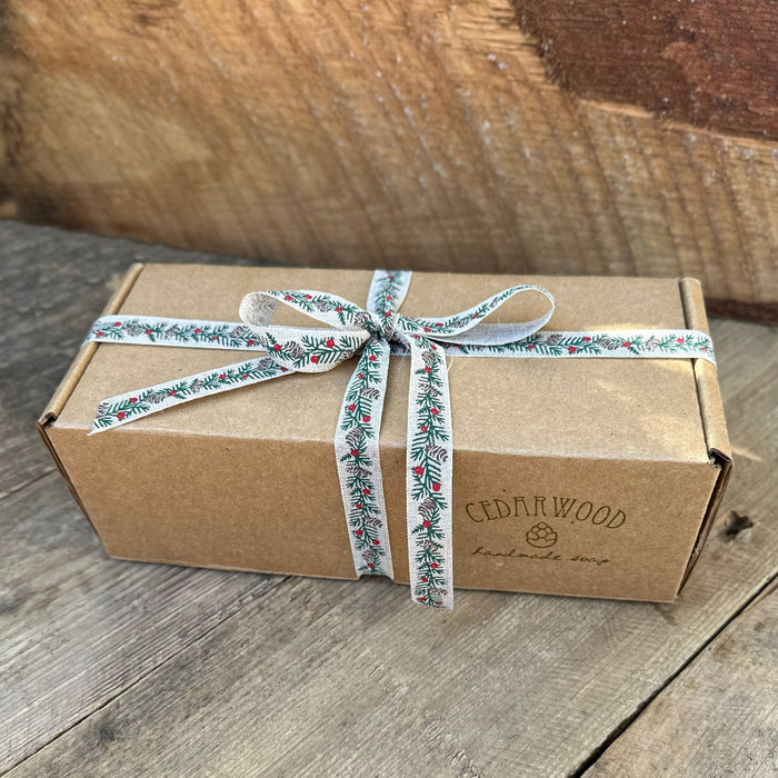 Handmade soap gift box 
