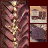 Close-up of top of Wine soap with highlight images 
