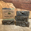 Five bars of Bourbon Barrel handmade soap