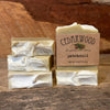 Five bars of handmade patchouli handmade soap